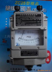 上海侨光电器 集团  电阻测量仪表产品列表